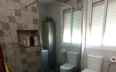 Mamparas efecto espejo