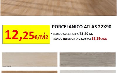 OFERTA!! PORCELANICO ATLAS 22X90
